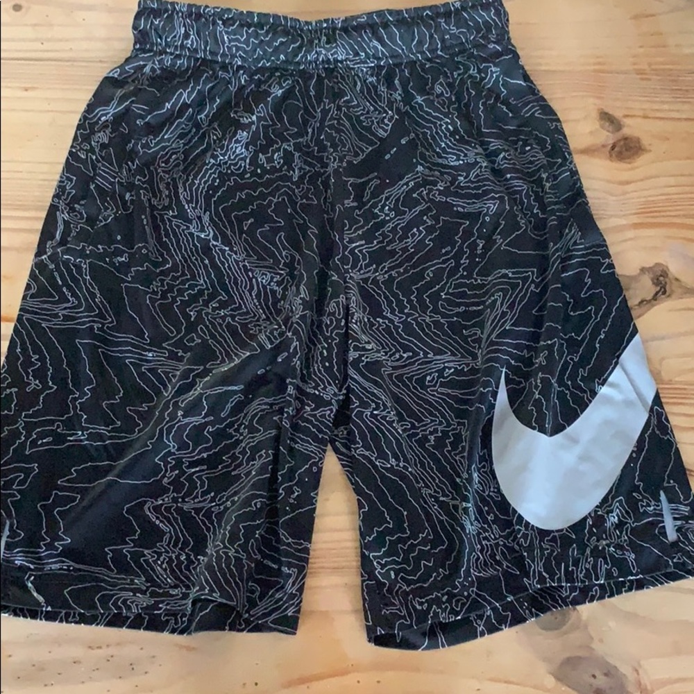 Nike Black Graphic Design Shorts